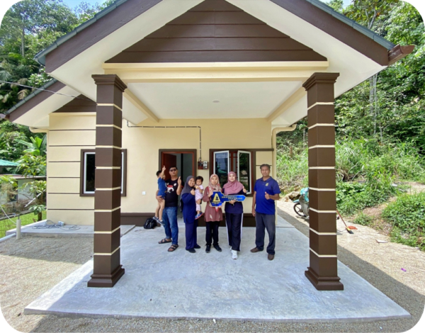 Serahan Kunci Rumah - Bina Rumah Dulu, Bayar Kemudian
